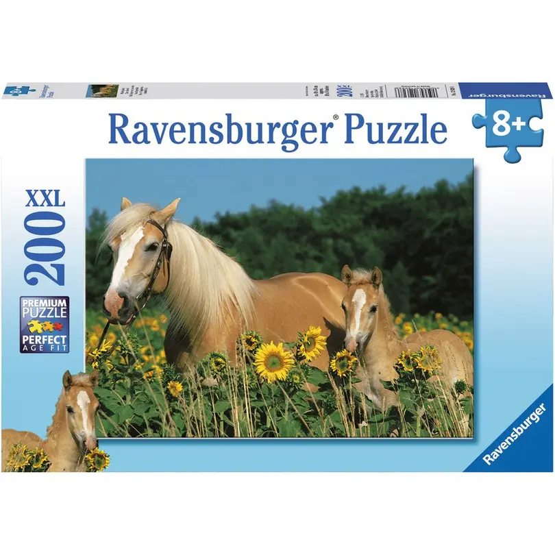 Puzzle 200-teilig Pferdeglück