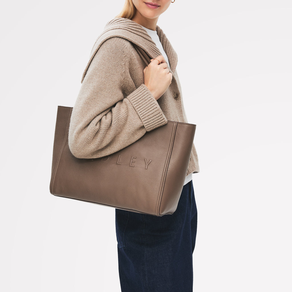 Ridgeway Gardens - Large Ziptop Tote Bag