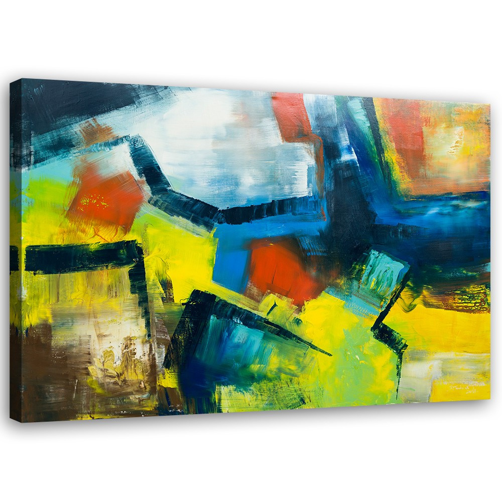 Feeby Obraz na płótnie Abstrakcja multikolor 60x40