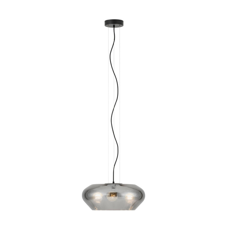 Suspension Priorat noire Ø 50 cm E27 3 x 20 W EGLO