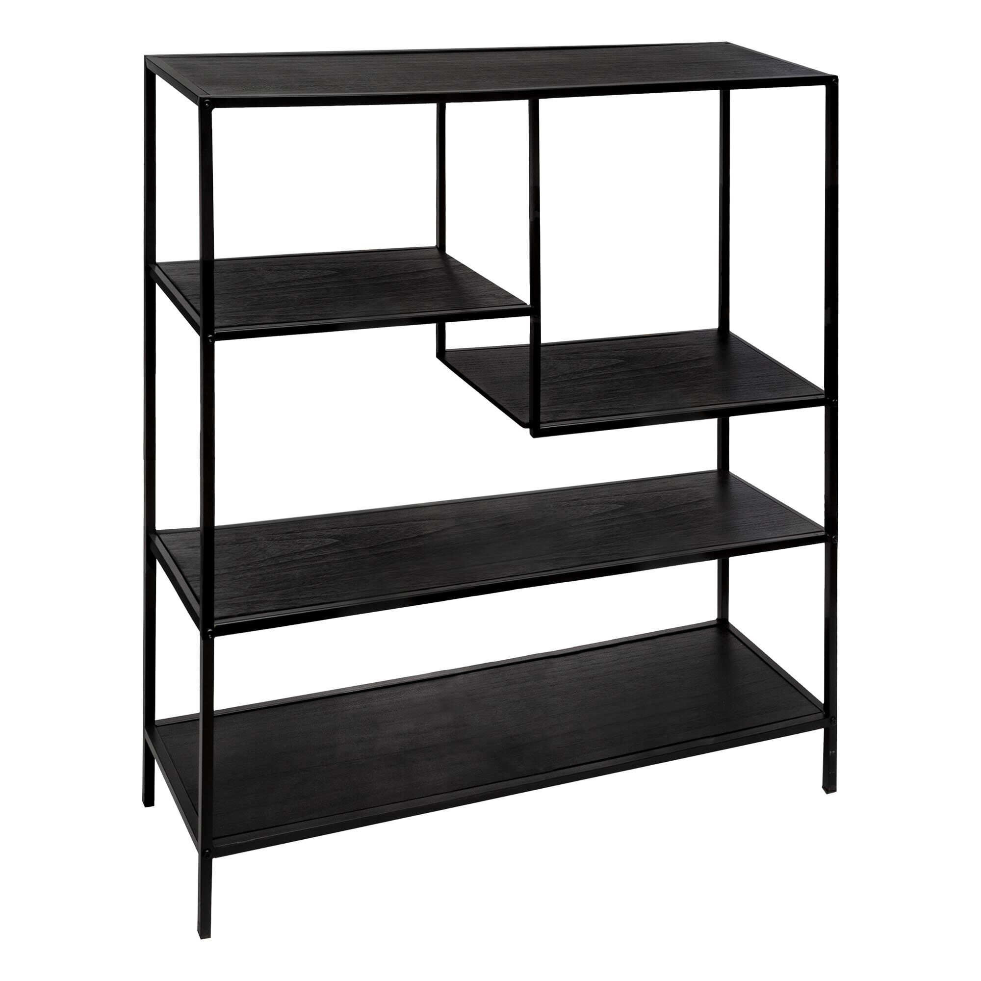 Estante GOTA preta em metal