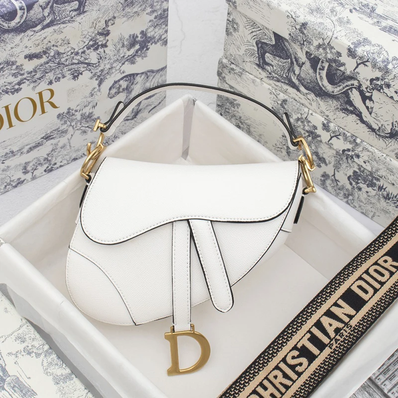 Dior Womens Bags Shoulder Bags MINI SADDLE BAG