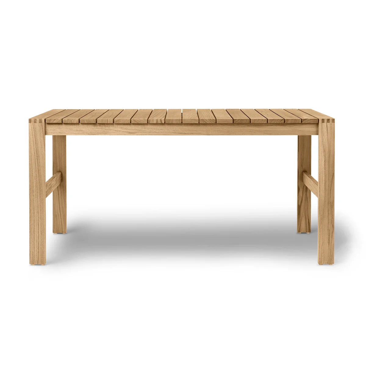 Carl Hansen - BK15 Garten Esstisch, 76 x 152,5 cm, Teak unbehandelt