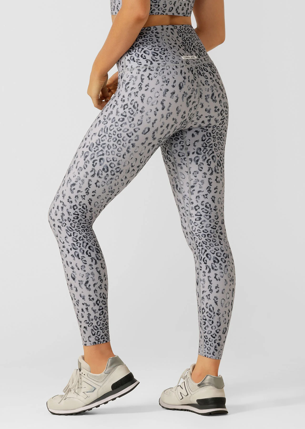 Wild Leopard Hi Fold Ankle Biter Leggings