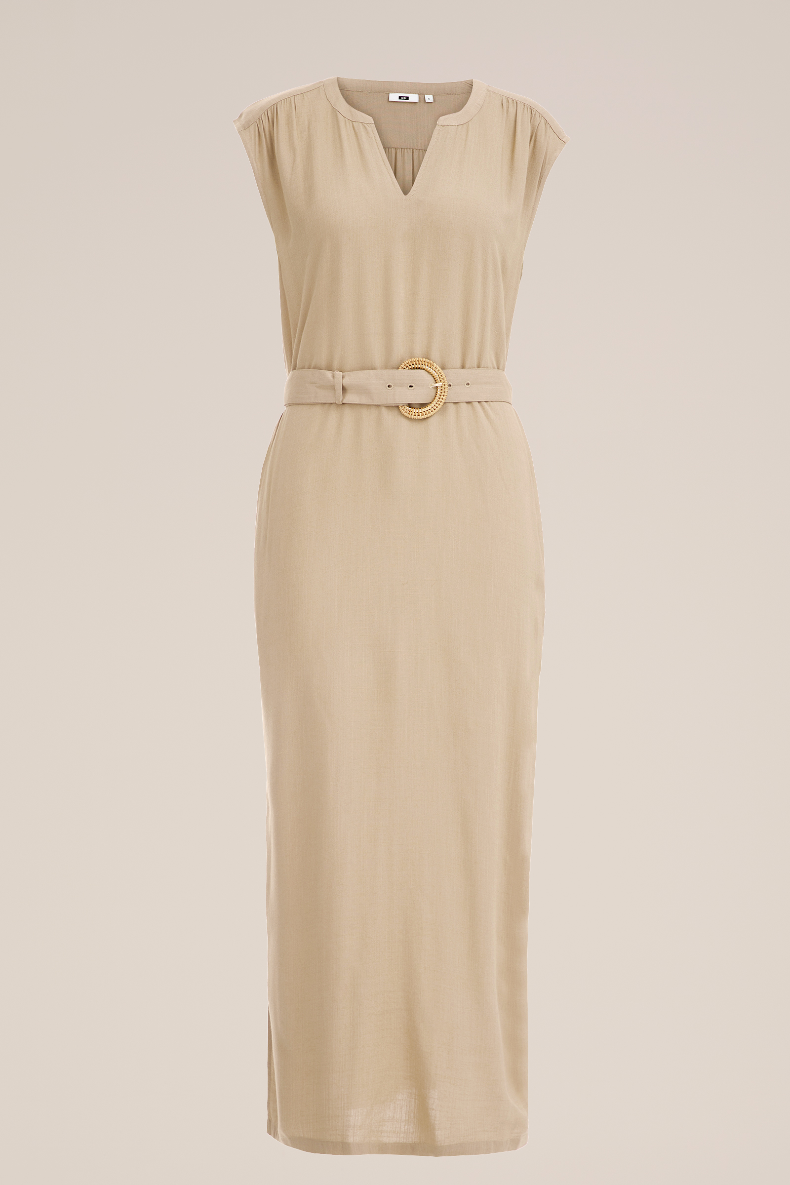 Dames jurk met ceintuur