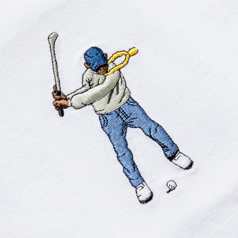 Eastside Golf Flight Club L/S Tee - Bright White