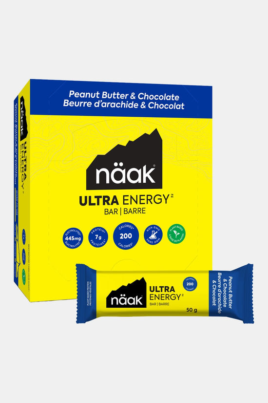NÄAK Peanut Butter & Chocolate - Ultra Energy Bars