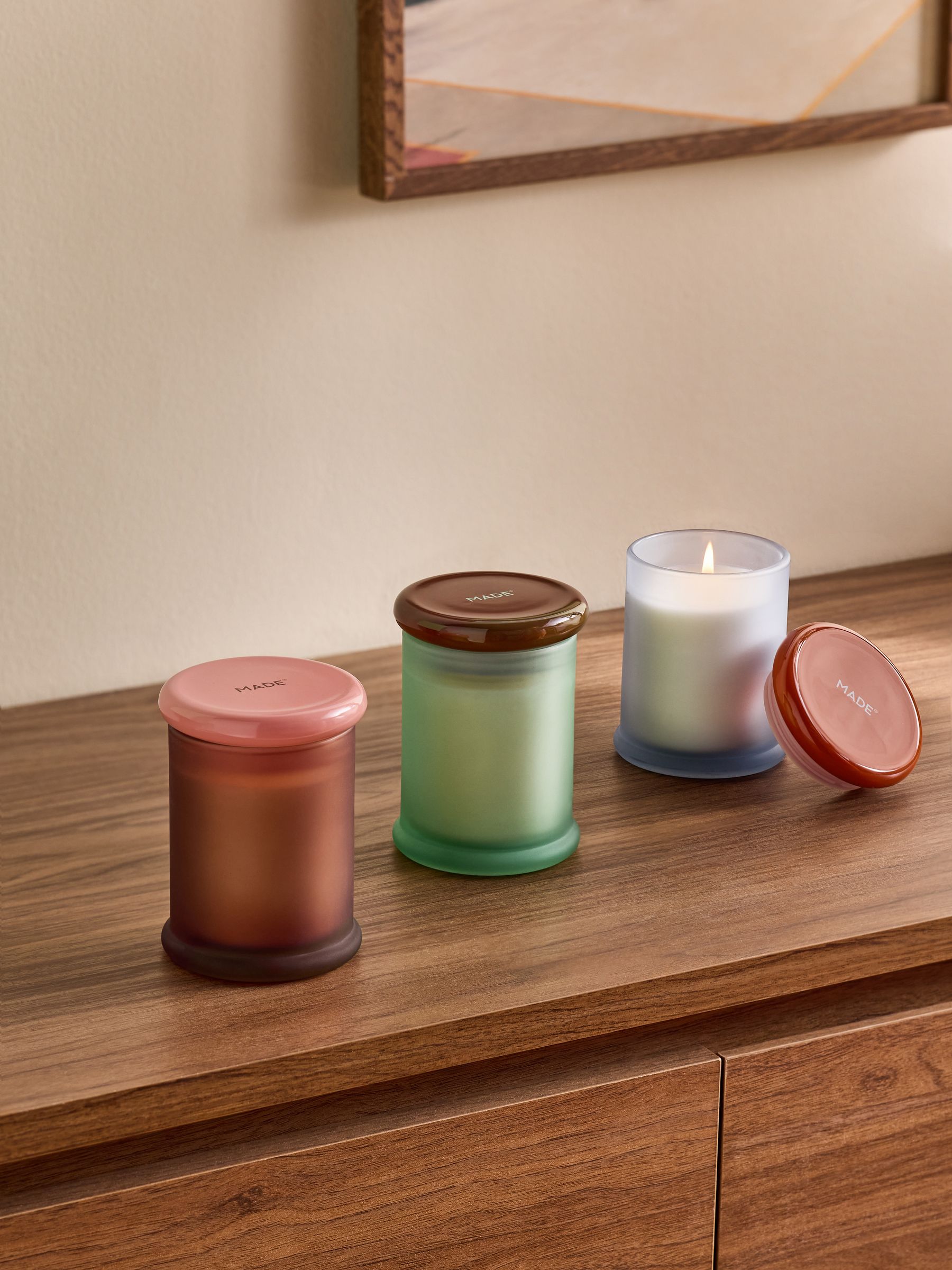 Fragranced Candle in Citrus and Patchouli