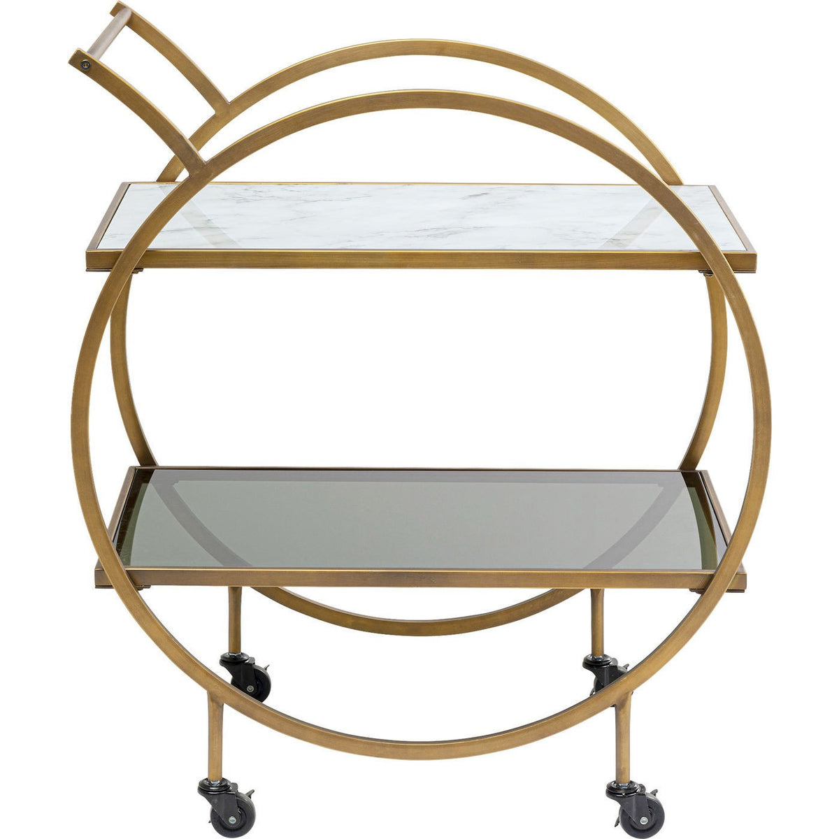 Kare Design Dienbladtafel Loft Messing