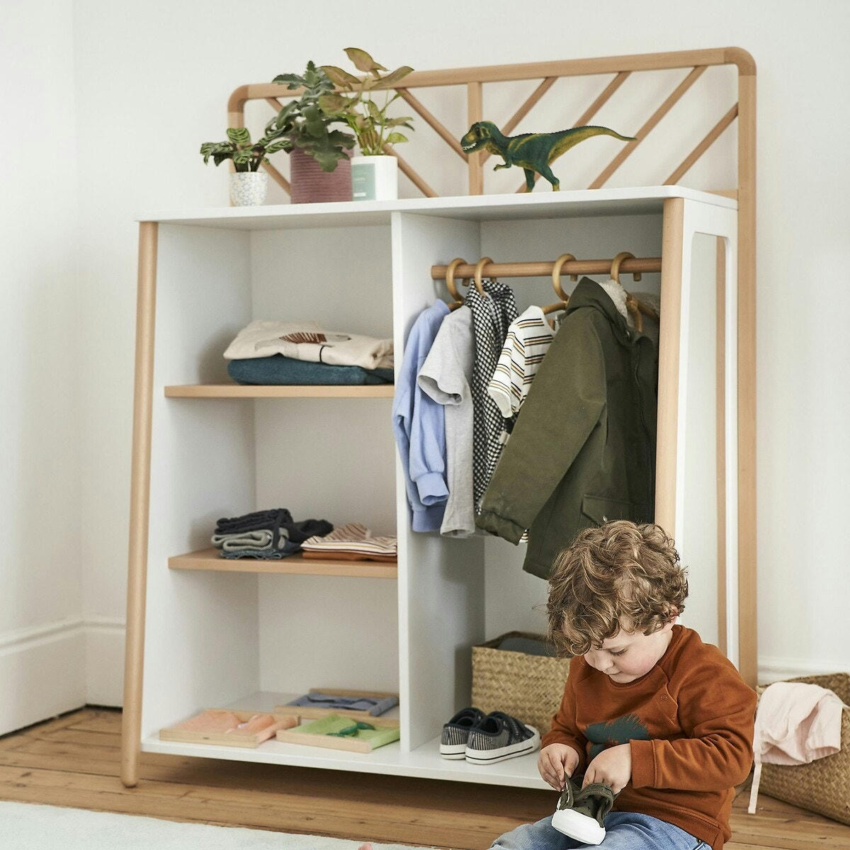 Armoire penderie Montessori