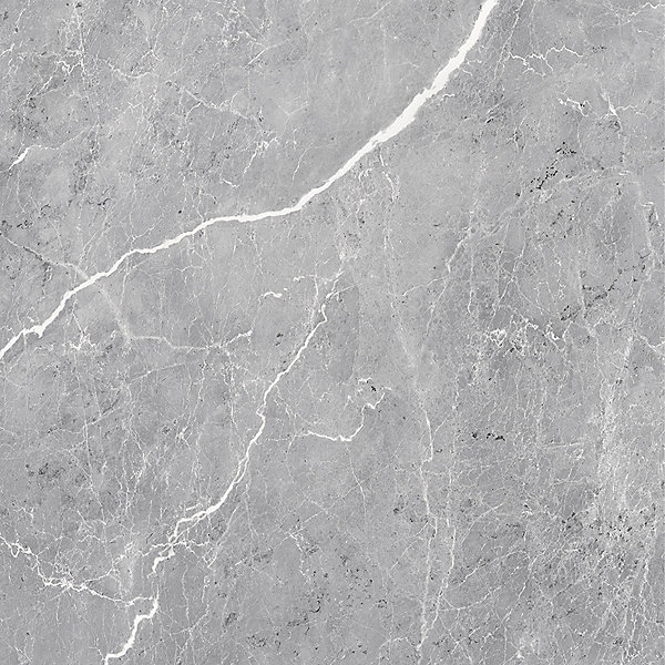 Panneau mural de salle de bain l.100 x H.210 cm, marbre gris, Schulte DécoDesign