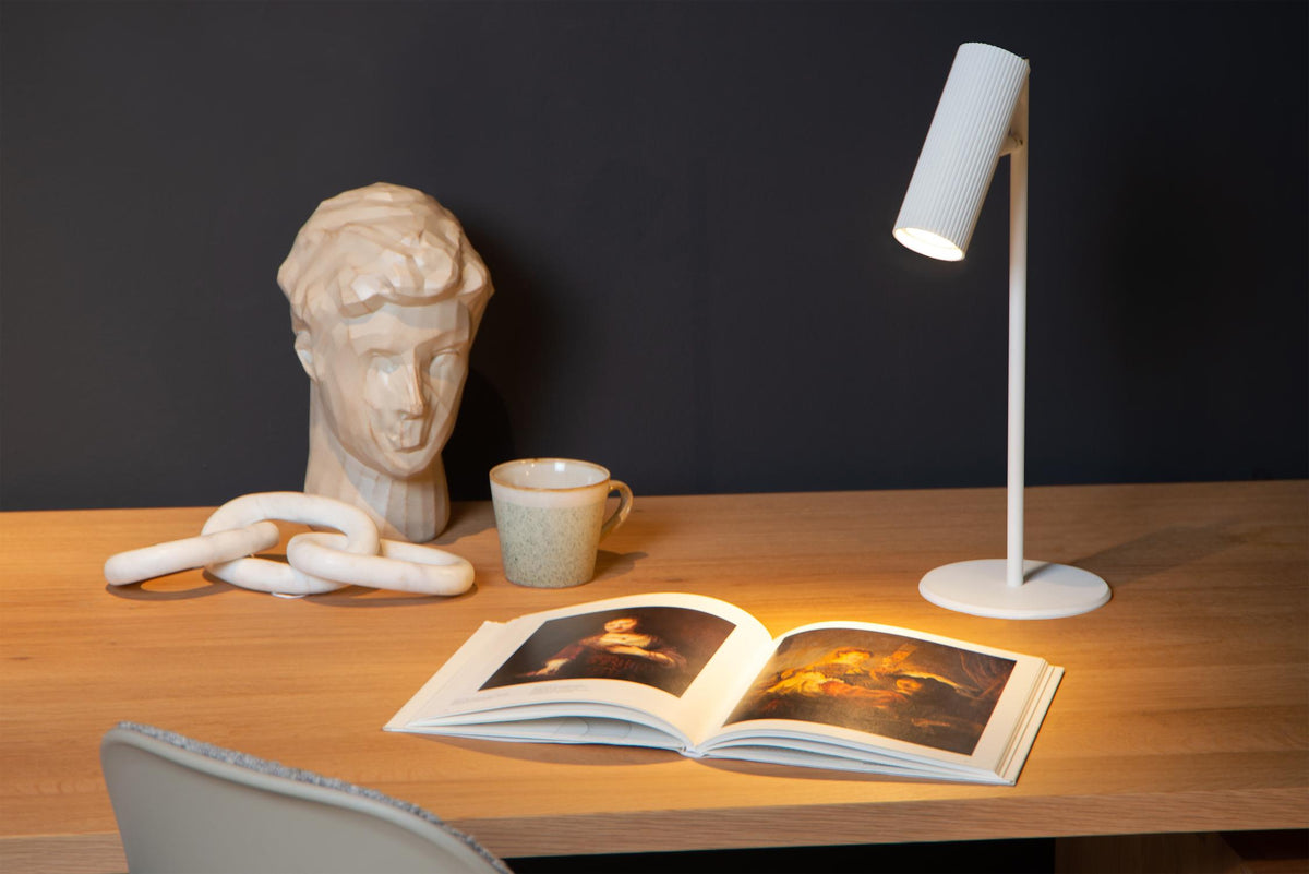 Lucide bureaulamp CLUBS - 1xGU10 - Wit