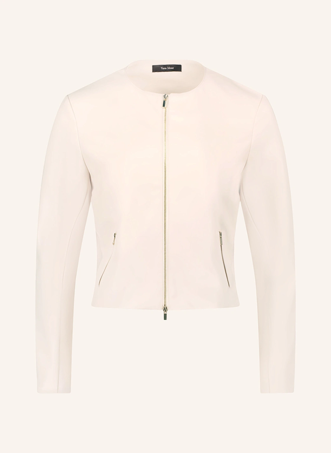 Vera Mont Jacke in Lederoptik