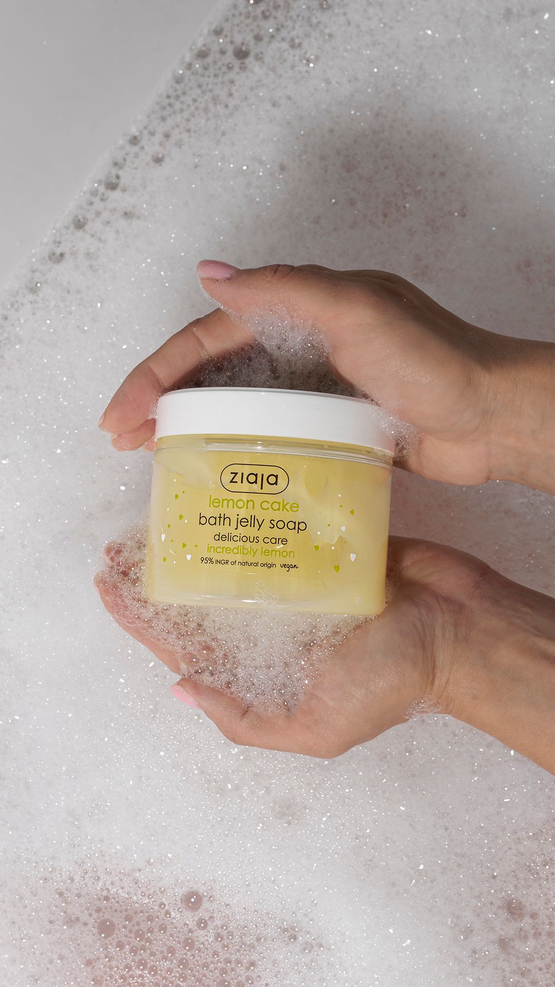 Ziaja Lemon Cake Bath Jelly Soap 260ml