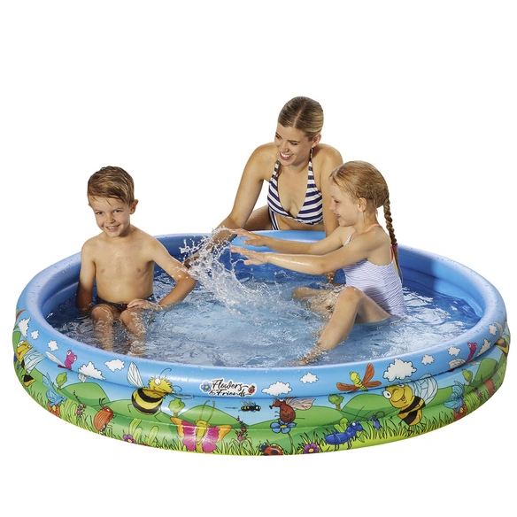 Pool »Flowers & Friends«, blau/grün, Breite: 150 cm