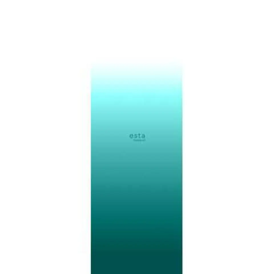 ESTAhome fotobehang - kleurverloop - intens turquois - 0.93 x 2.79 m