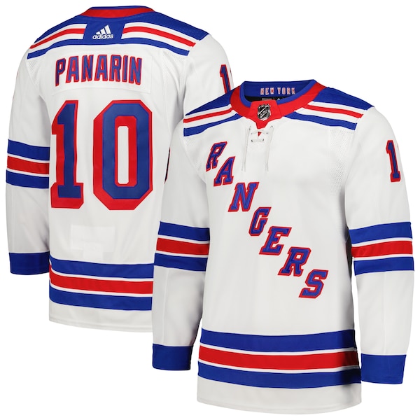 Artemi Panarin New York Rangers adidas Away Primegreen Authentic Player Jersey - White/Blue/Navy