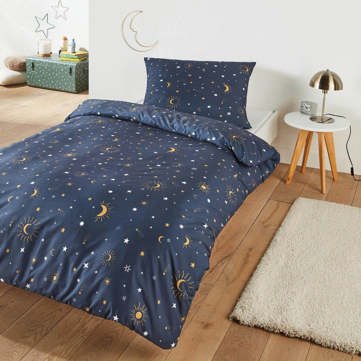 Parure de lit microfibre recyclée taie rectangle,
