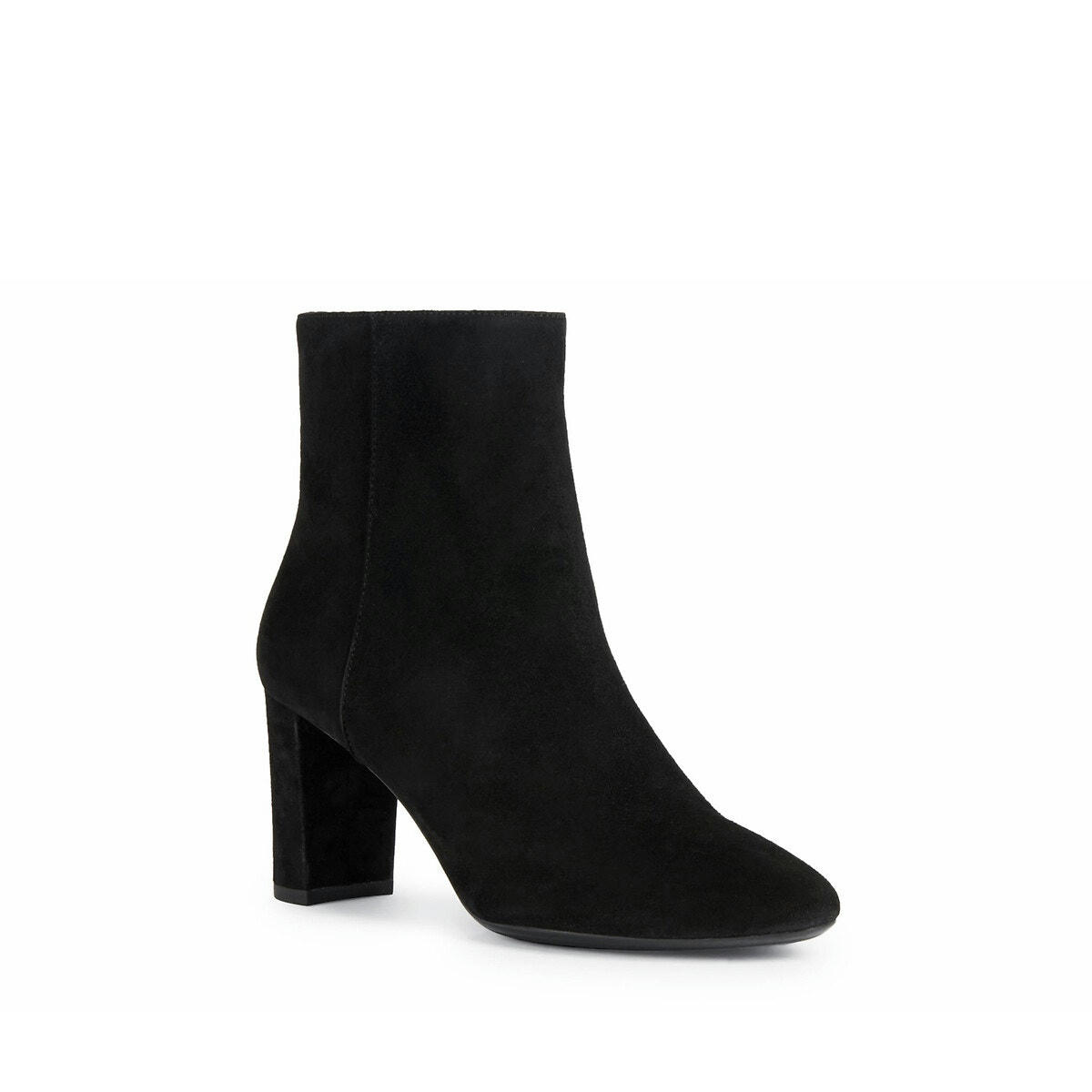 Bottines cuir respirantes à talon Pheby 80