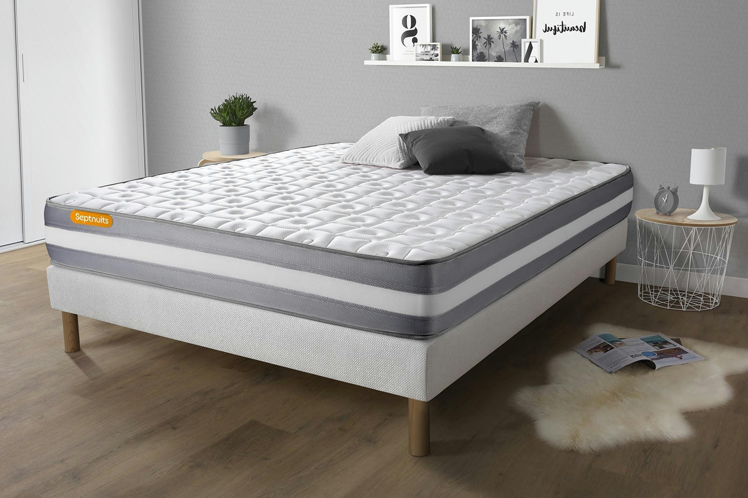MEMO PLUS - Matelas 140x190 Mémoire de forme - Ferme
