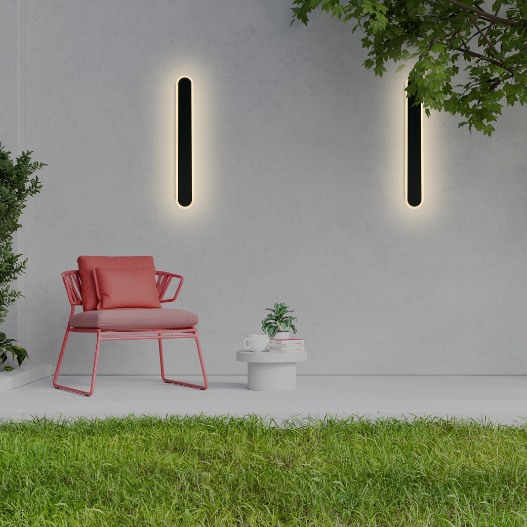 Searchlight Bordo Wandlamp - Zwart