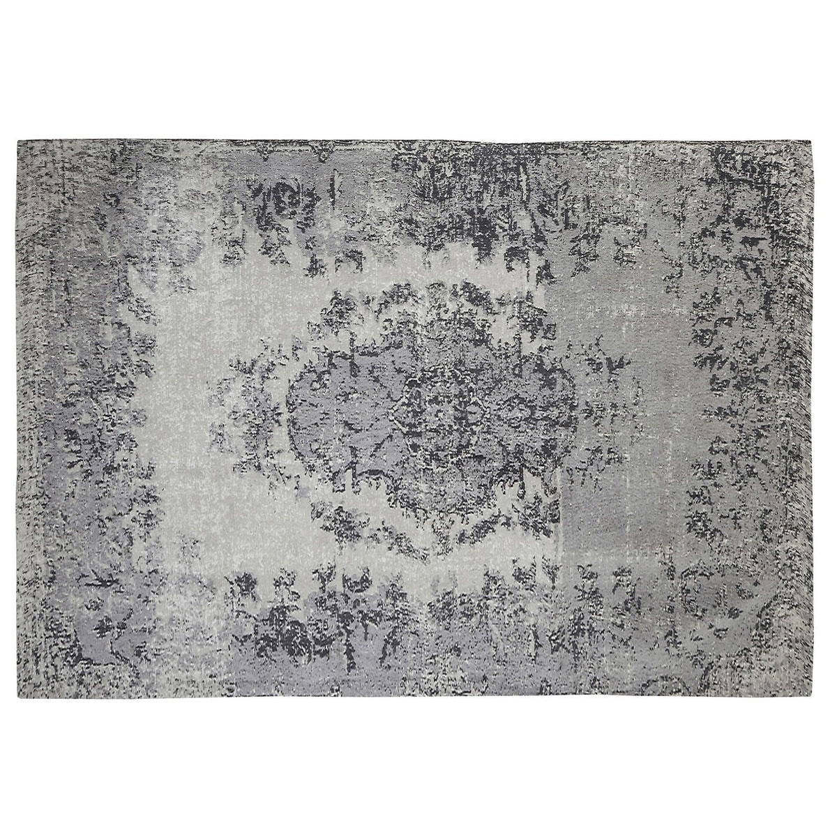 Kare Design Vloerkleed Kelim Pop grijs 240x170cm