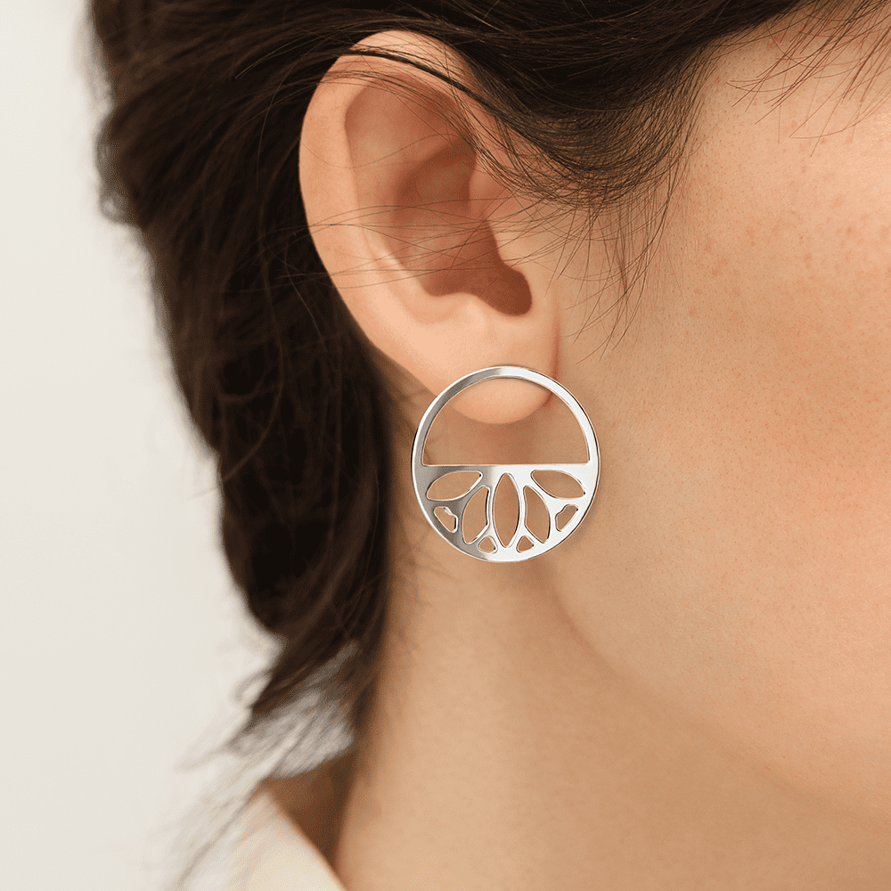 Boucles d'oreilles Lotus