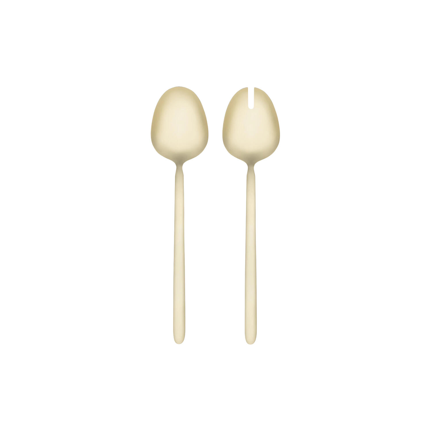 STELLA Salad Servers, champagne