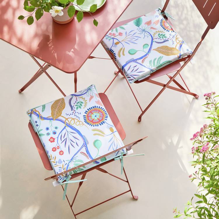 Habitat x Scion Pack of 2 Jackfruit Garden Seat Cushion