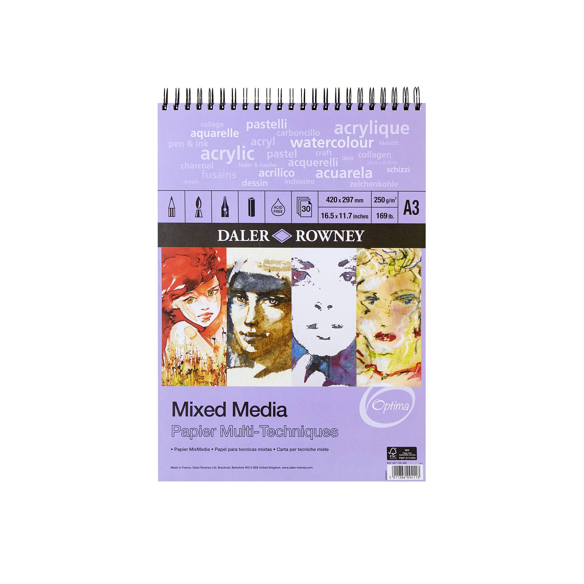 Daler-Rowney Mixed Media Sketchbook A3