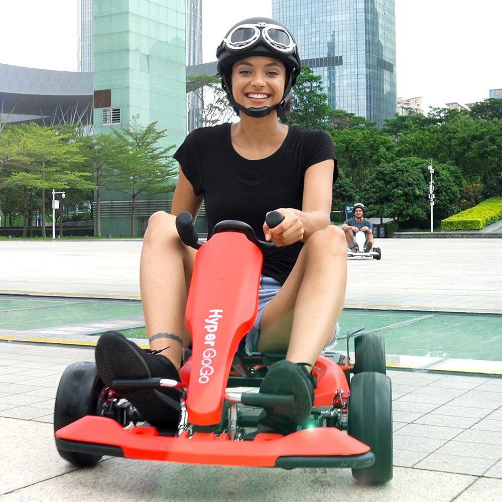 8.5��� Off Road Hoverboard Go Kart for Adult �C Hyper GOGO  TwoDots Glyboard Corse Gokart �C 9.3MPH �C 265LBS