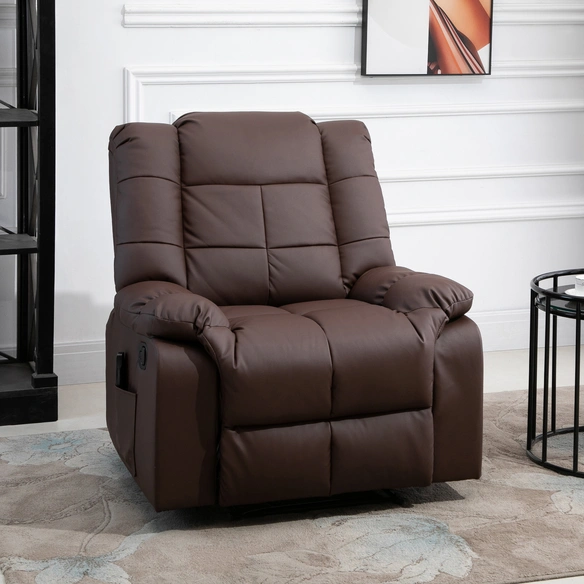 Massagesessel, LxBxH: 94x99x99 cm, braun
