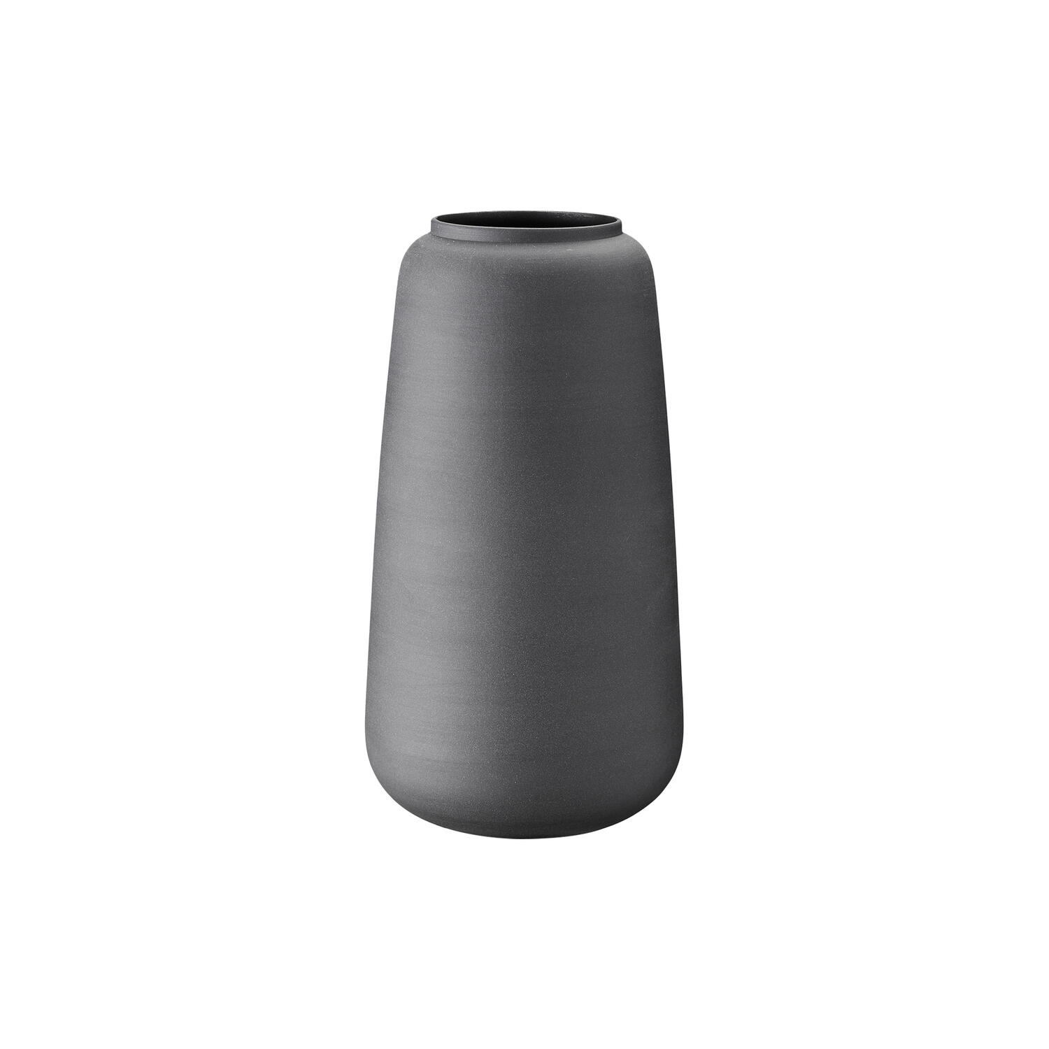 Klassisk vase høj, sort