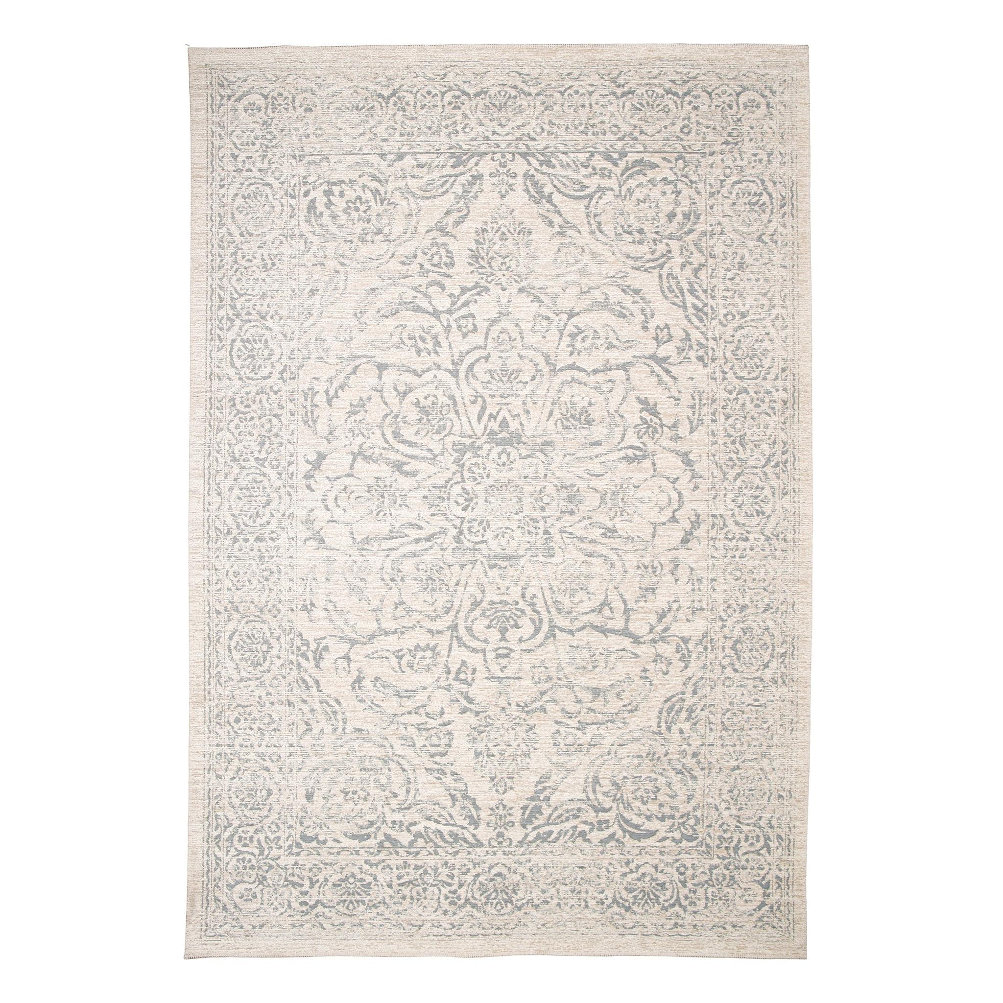 AFK Living vloerkleed Byzance - gerecyclede vezels - grijs - 200 x 290 cm