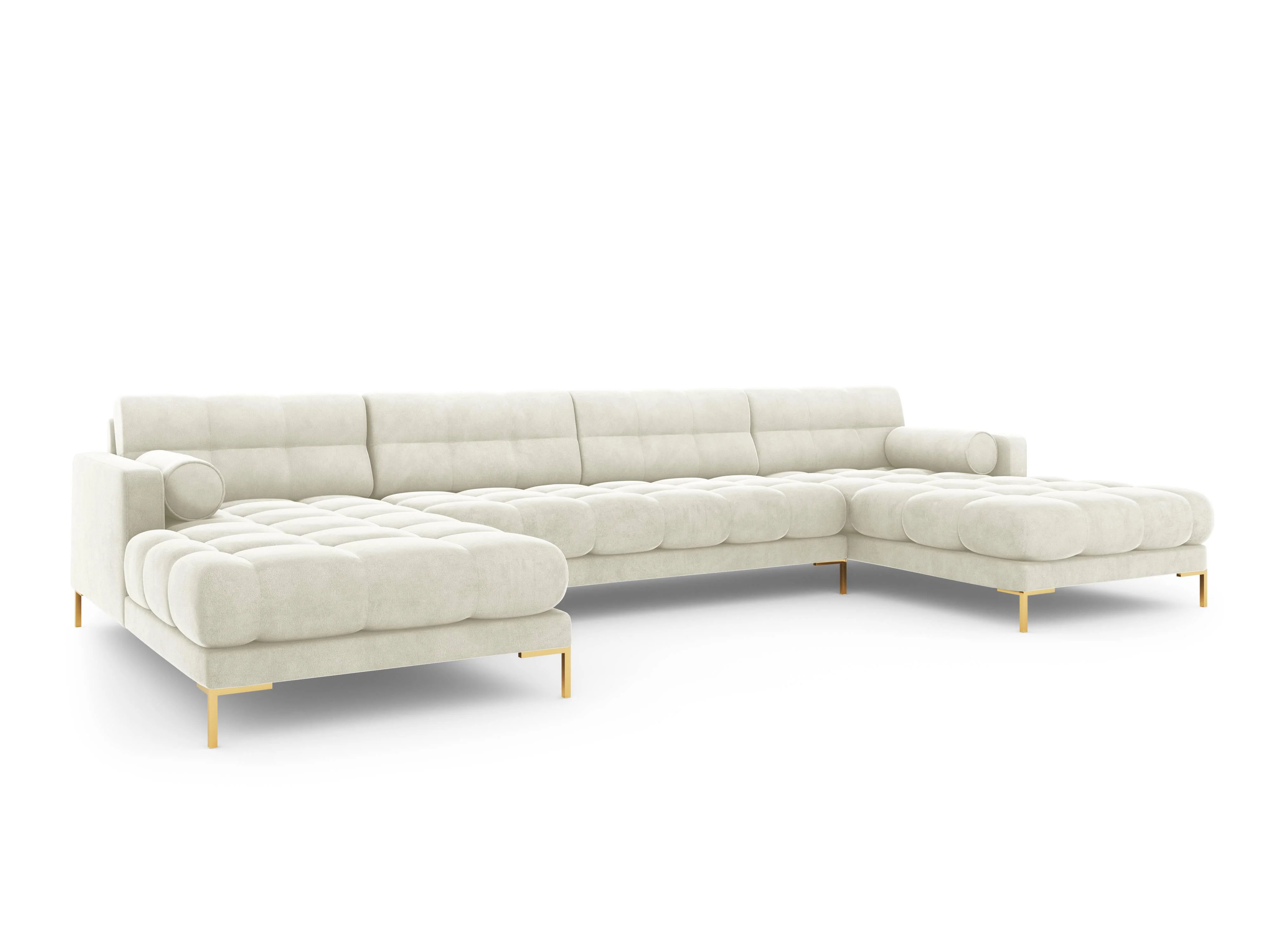 U-hoekbank Bali velvet