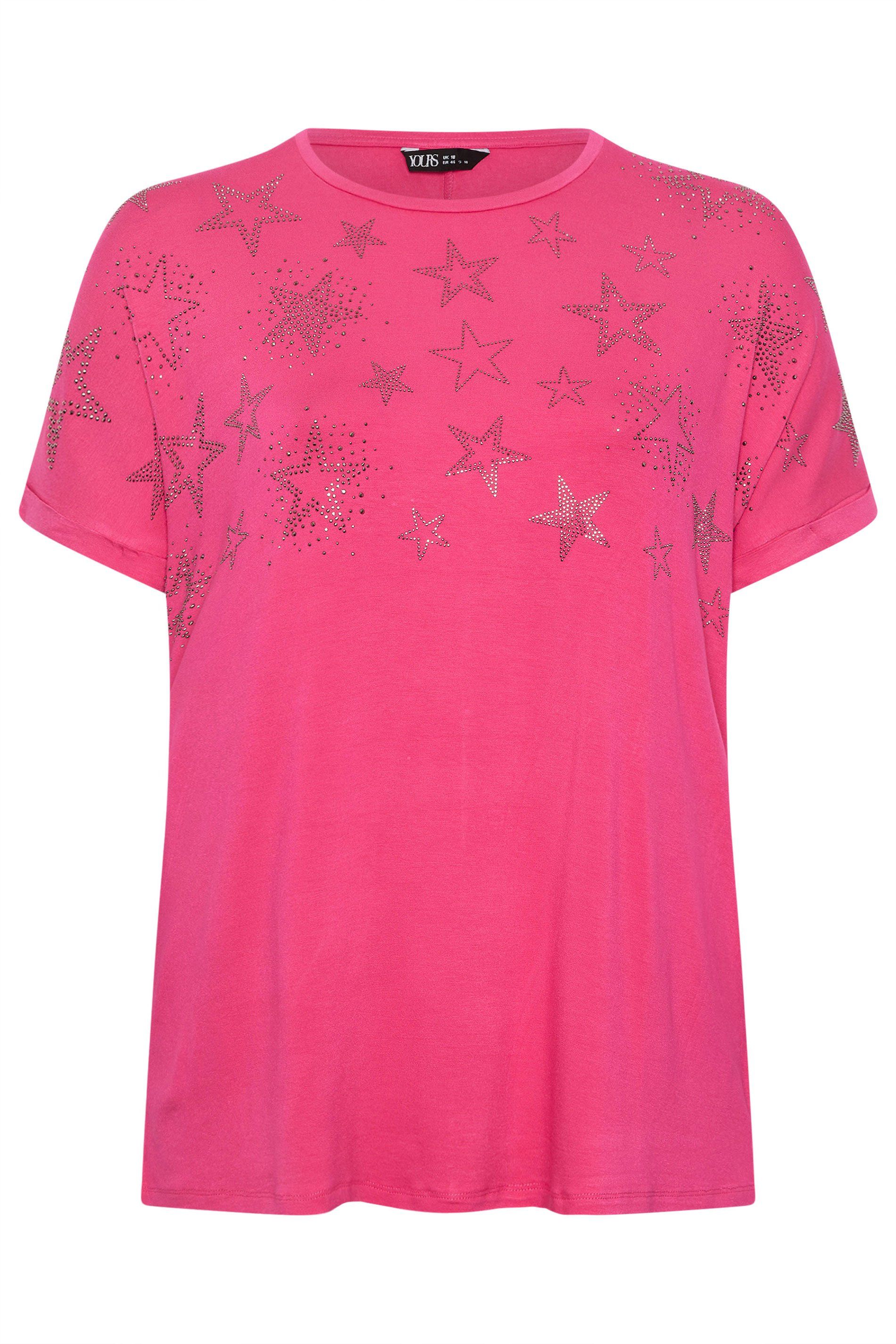 Yours Star Embellished T-Shirt