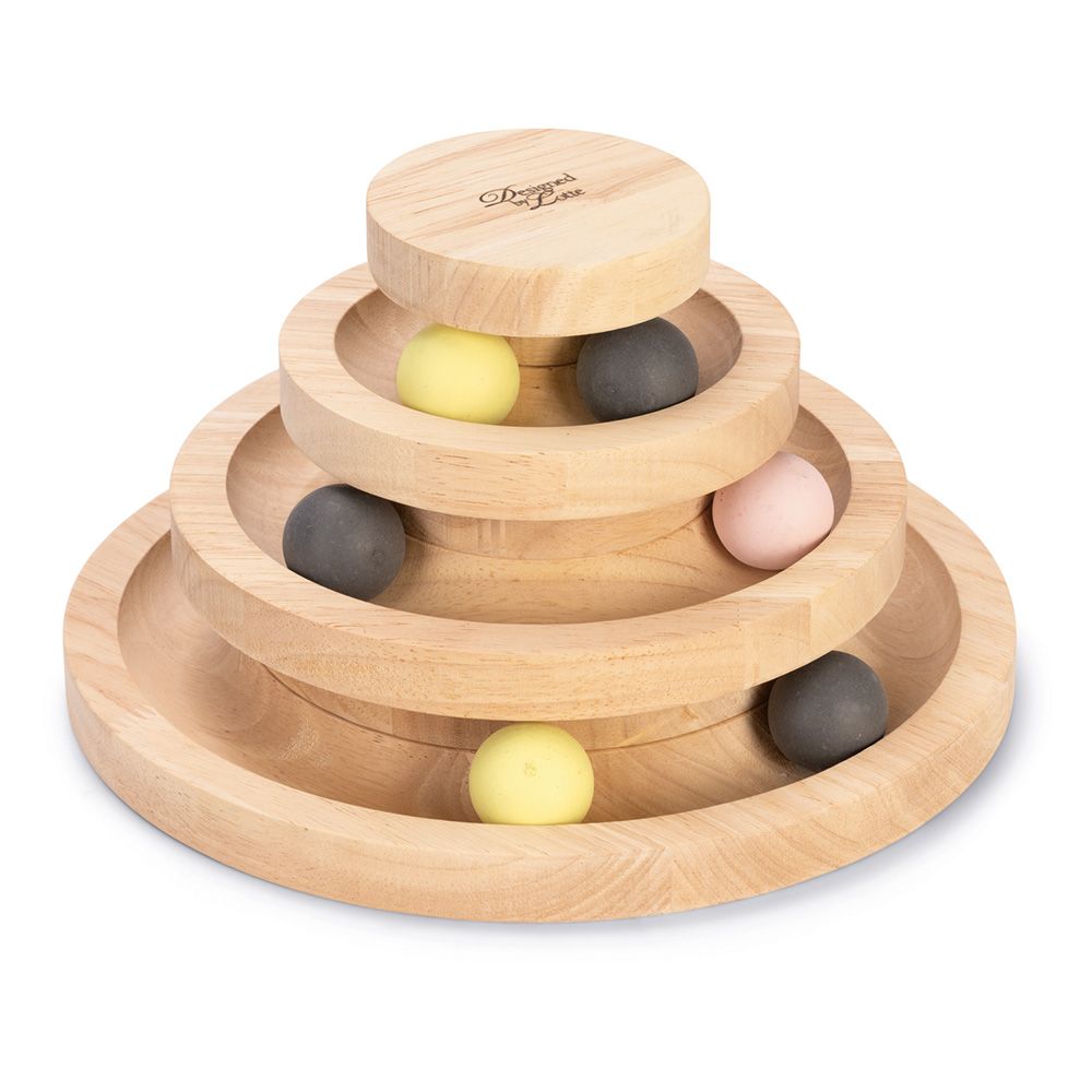 Designed by Lotte Mia Wooden Play Tower