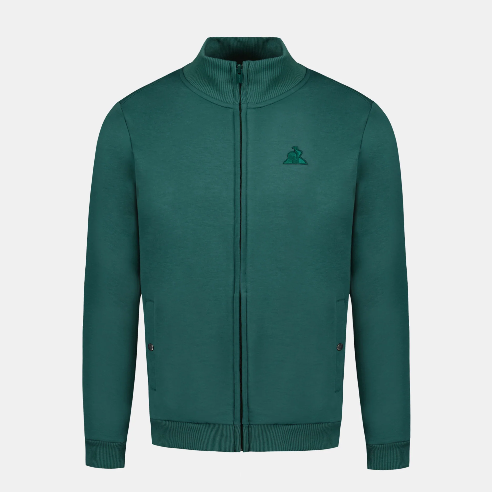 2510204-ESS T/T FZ Sweat N°1 M jasper | Sweat zippé Homme
