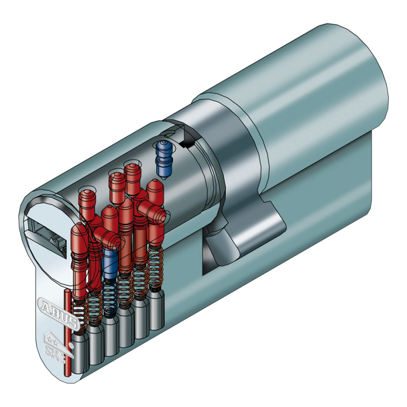 Cylindre haute sécurité XP20S 45 x 45 mm ABUS