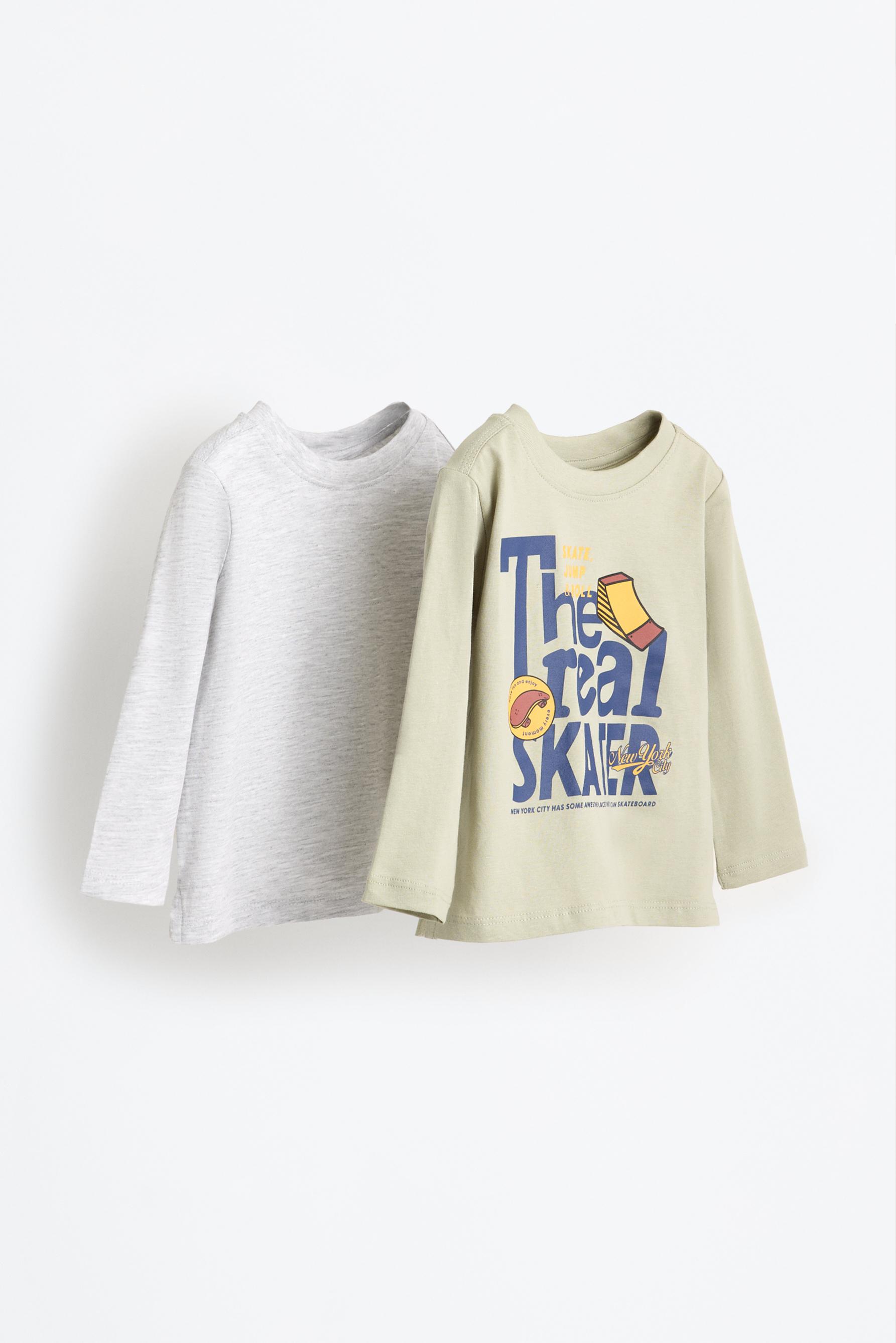 Pack 2 camisetas combinadas