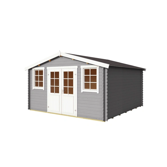 Gartenhaus »Wels 4«, Holz, BxHxT: 425,1 x 245,1 x 410 cm (Außenmaße inkl. Dachüberstand)