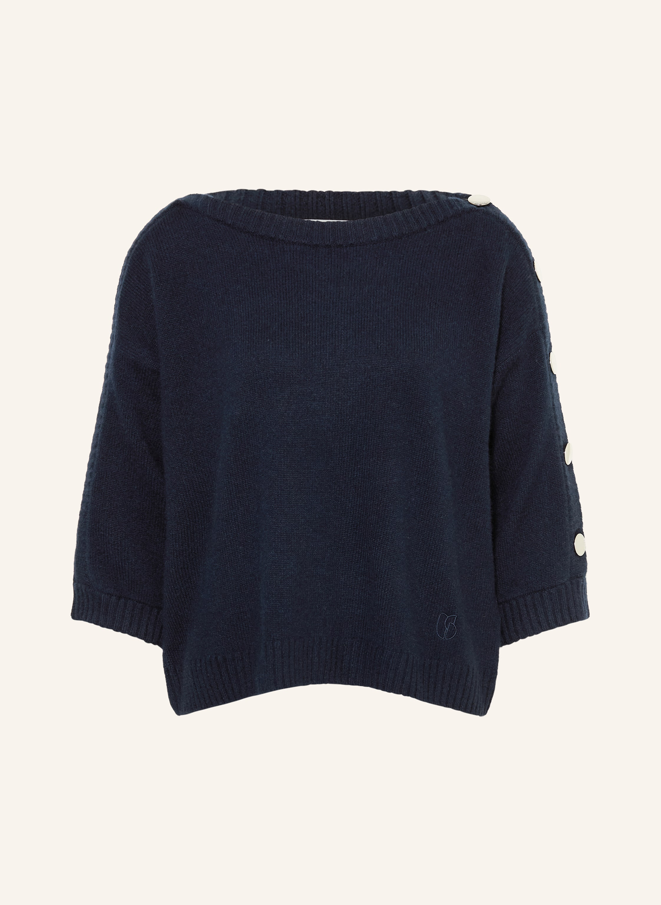 ba&sh Cashmere-Pullover mit 3/4-Arm