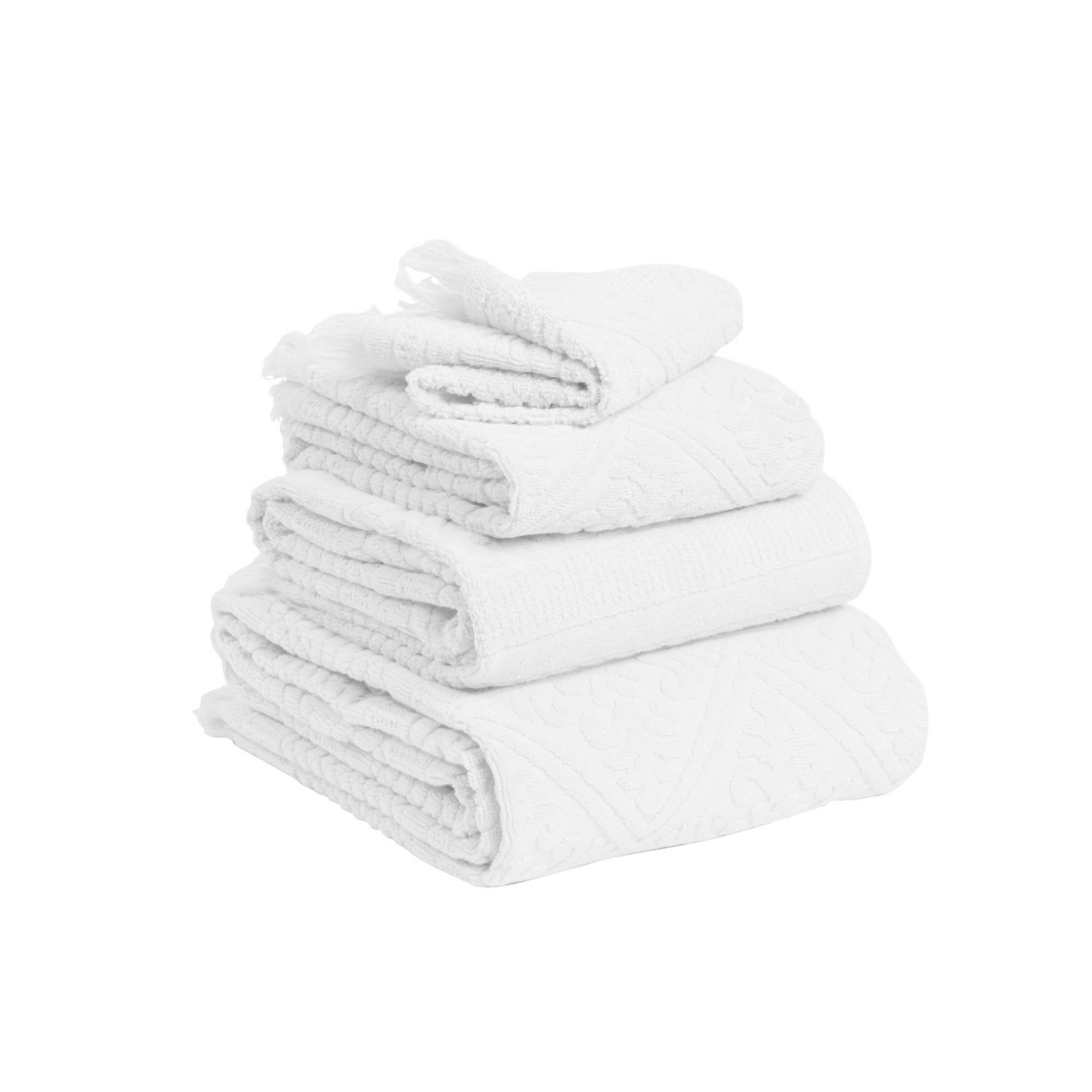 ZOE - Drap de bain Zoé en coton neige 100 x 180
