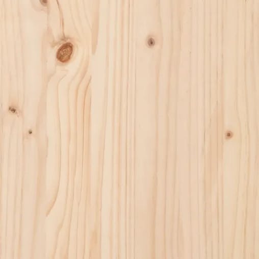 NNEVL Bed Headboard 140.5x4x100 cm Solid Wood Pine