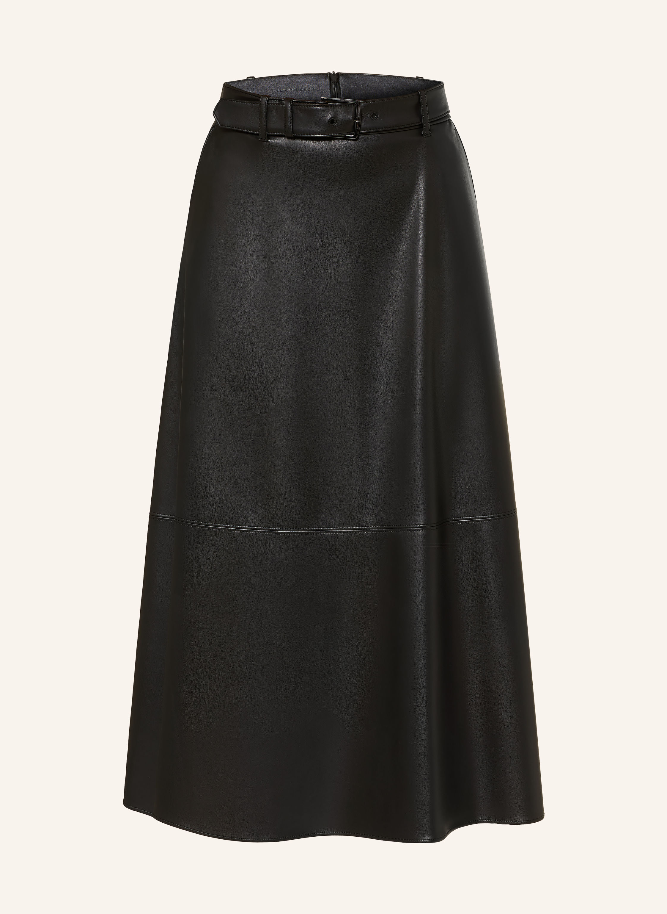 MM by Max Mara Rock DOMINO in Lederoptik