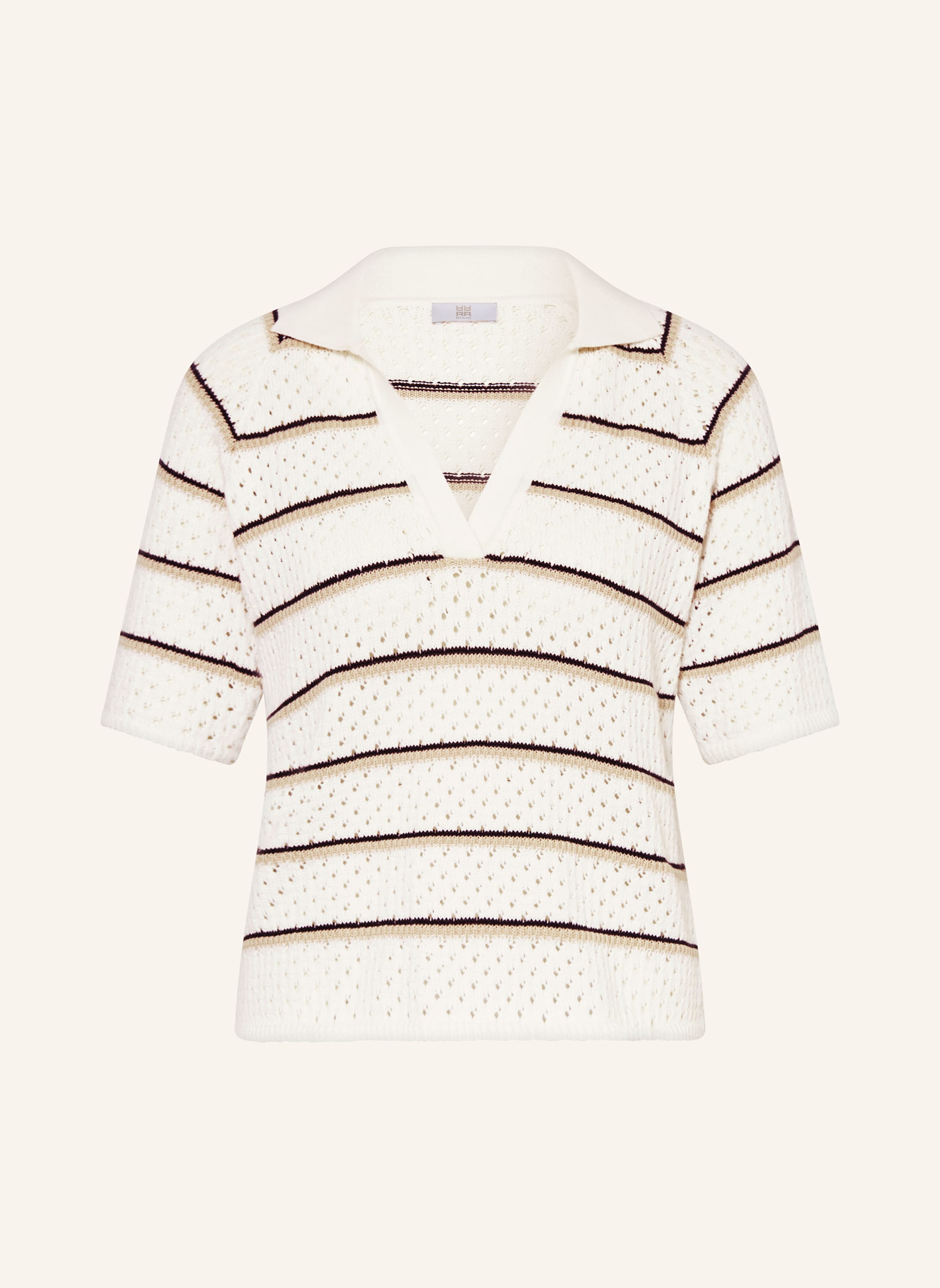 RIANI Strick-Poloshirt