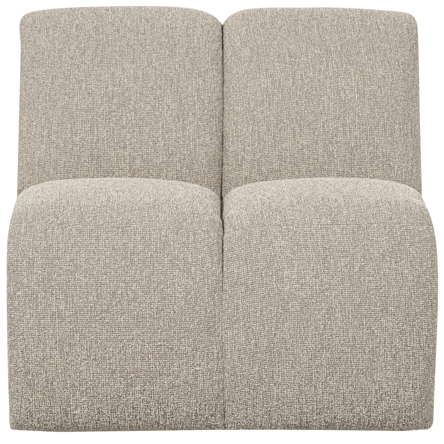 WOOOD 1-zits bank Mojo - Bouclé - Beige Melange - 74x80x97