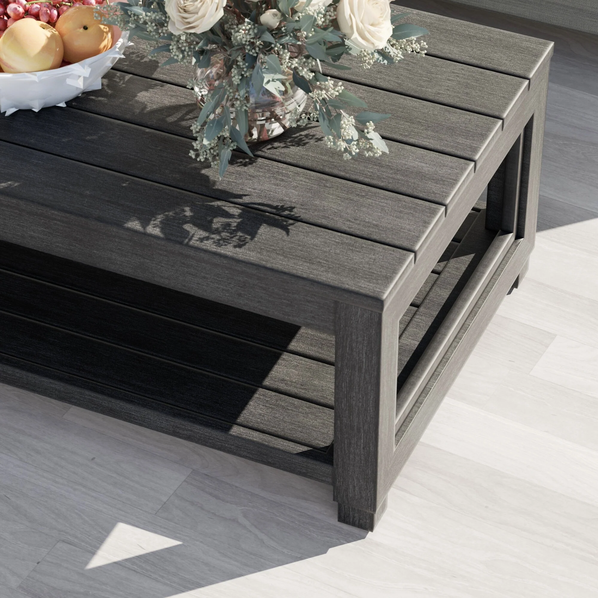 5-Person Aluminum Patio Conversation Set with Swivel Chairs, Hand-painted Frame and Cushions