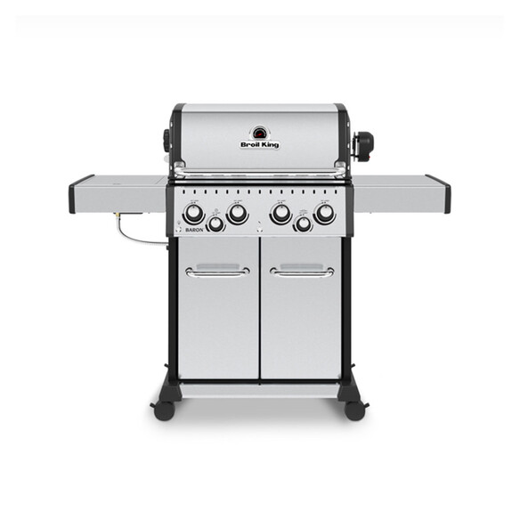 Barbecue gaz Baron S 490 IR   Plancha   Rôtisserie - Broil King