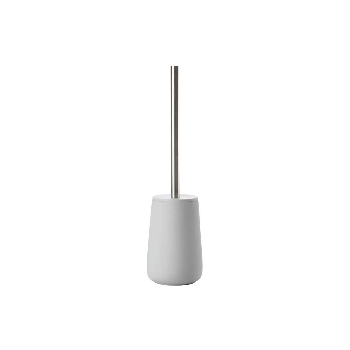 NOVA - Brosse de toilette en porcelaine gris clair
